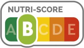 Nutri-Score-Siegel, bei dem das hellgrüne B hervorgehoben ist.